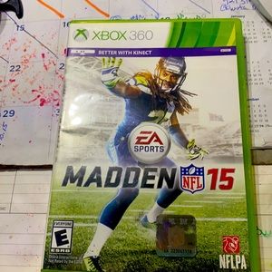 Madden NFL 15- Xbox 360 (Las)